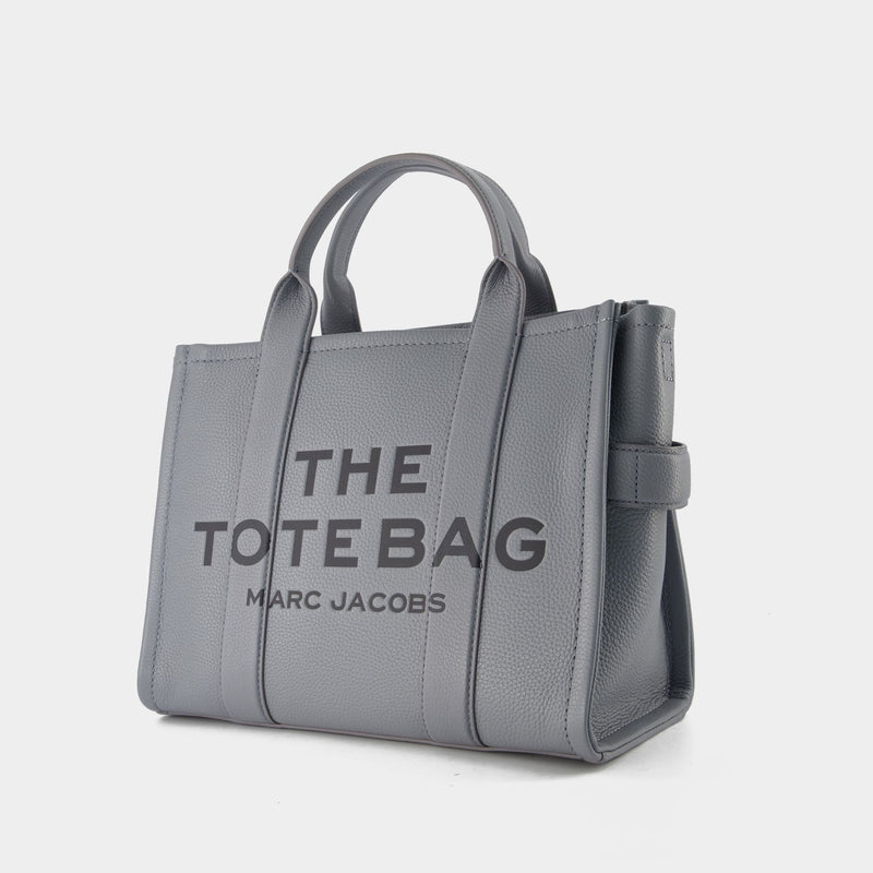 The Small Tote Bag - Marc Jacobs -  Wolf Grey - Leather
