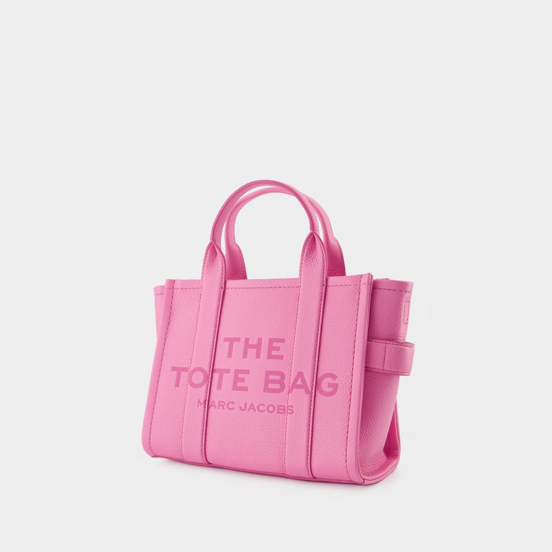 Marc Jacobs The Leather Mini Tote Bag in Pink