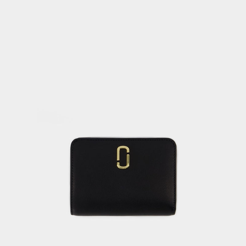 Marc Jacobs Black 'The Mini Compact' Wallet