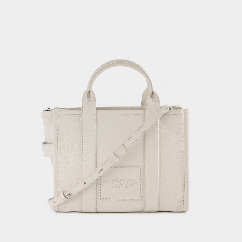 The Medium Tote Bag - Marc Jacobs - Leather - Silver