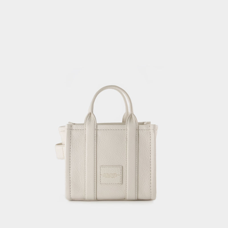 The Mini Crossbody Tote - Marc Jacobs - Leather - Silver