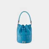The Micro Bucket Bag - Marc Jacobs - Leather - Blue