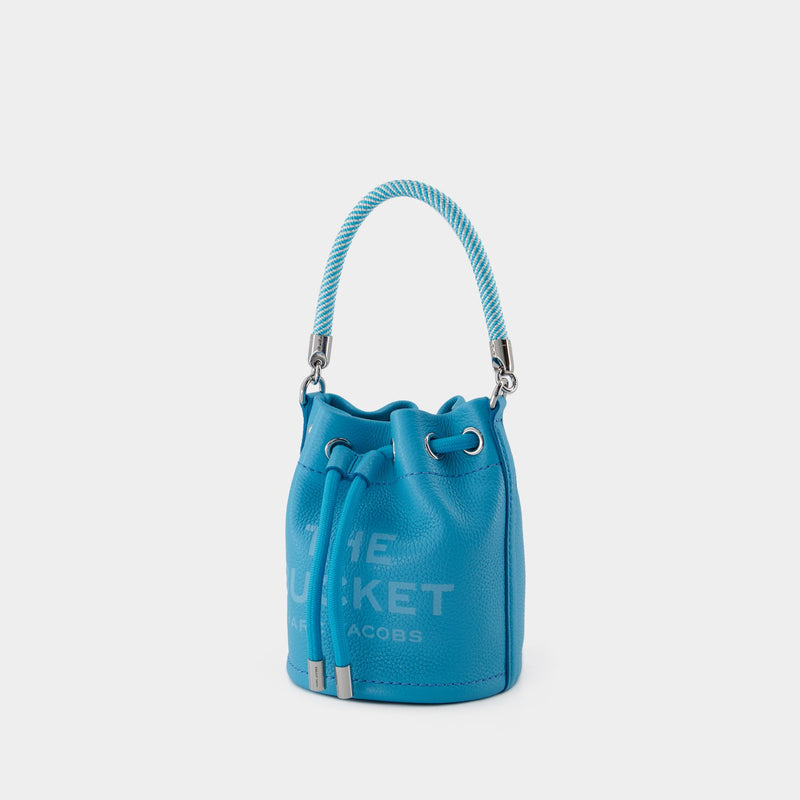 The Micro Bucket Bag - Marc Jacobs - Leather - Blue
