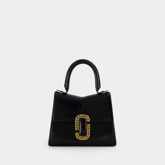 The Mini Top Handle Bag - Marc Jacobs - Leather - Black