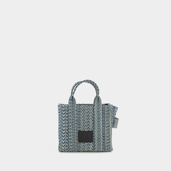 Marc Jacobs The Tote Micro Leather Tote in Blue