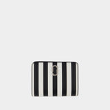 The Mini Compact wallet - Marc Jacobs - Leather - Black