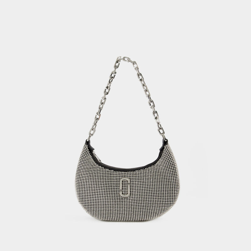 The Small Curve Shoulder Bag - Marc Jacobs - Mesh - Silver