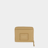 The Mini Compact Wallet - Marc Jacobs - Leather - Brown