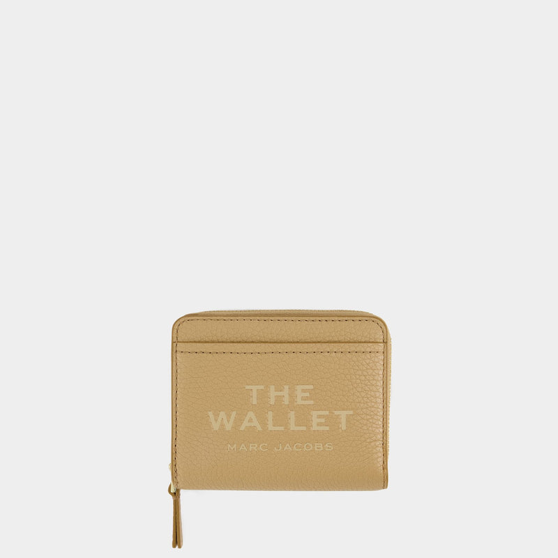 The Mini Compact Wallet - Marc Jacobs - Leather - Brown