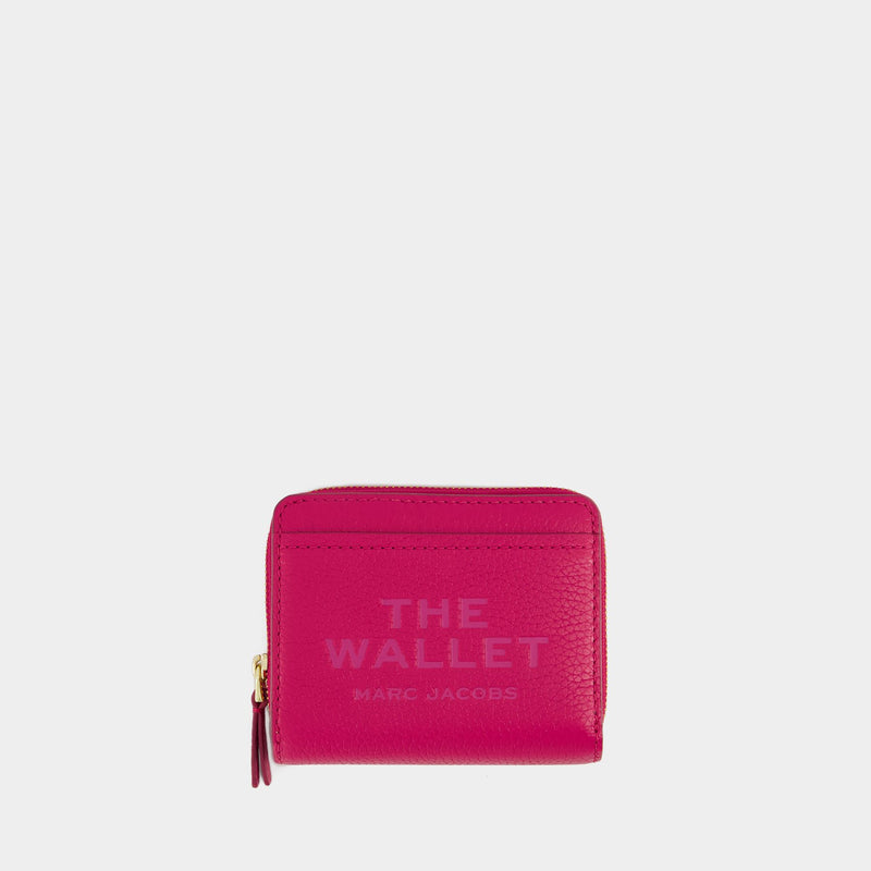 The Mini Compact Wallet - Marc Jacobs - Leather - Pink