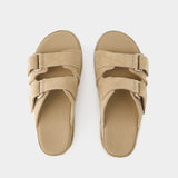 W Goldenstar Hi Sandals - UGG - Leather - Sand