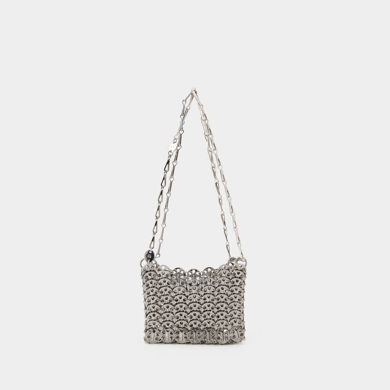 Hobo 1969 Nano Bag Paco Rabanne Metal SIlver - Main Image