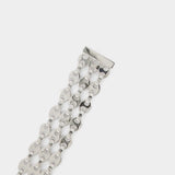 Eight Nano 3Row Bracelet - Paco Rabanne - Silver - Brass