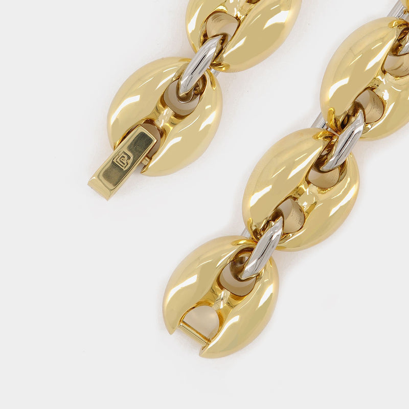 X Eight Bracelet in Gold-Tone Brass