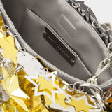 Sparkle Nano Crossbody - Paco Rabanne - Synthetic - Silver