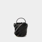 Small Paco Bucket Bag - Paco Rabanne - Leather - Black