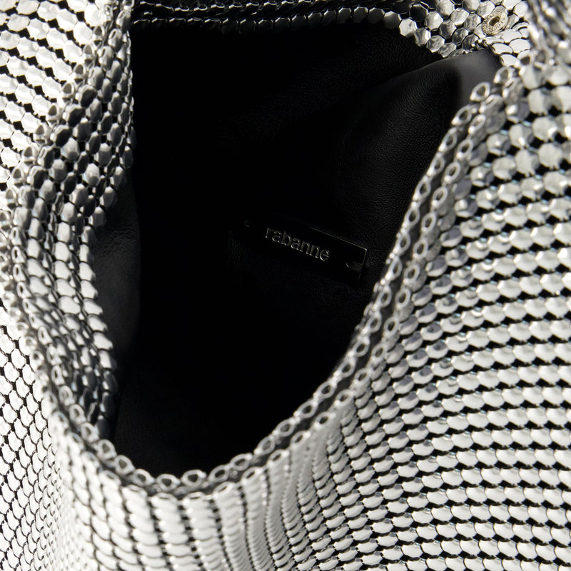 Pixel Tote Bag - Paco Rabanne - Aluminum - Silver