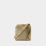 Mini Pixel Crossbody - Paco Rabanne - Aluminum - Gold