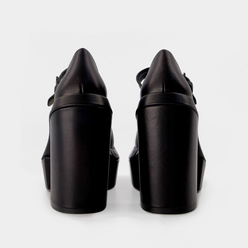 パンプス Juna Pumps in Black Leather 3606063217101_000_df22939218_g