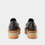 Bahati Flat Shoes - Clergerie - Black - Leather