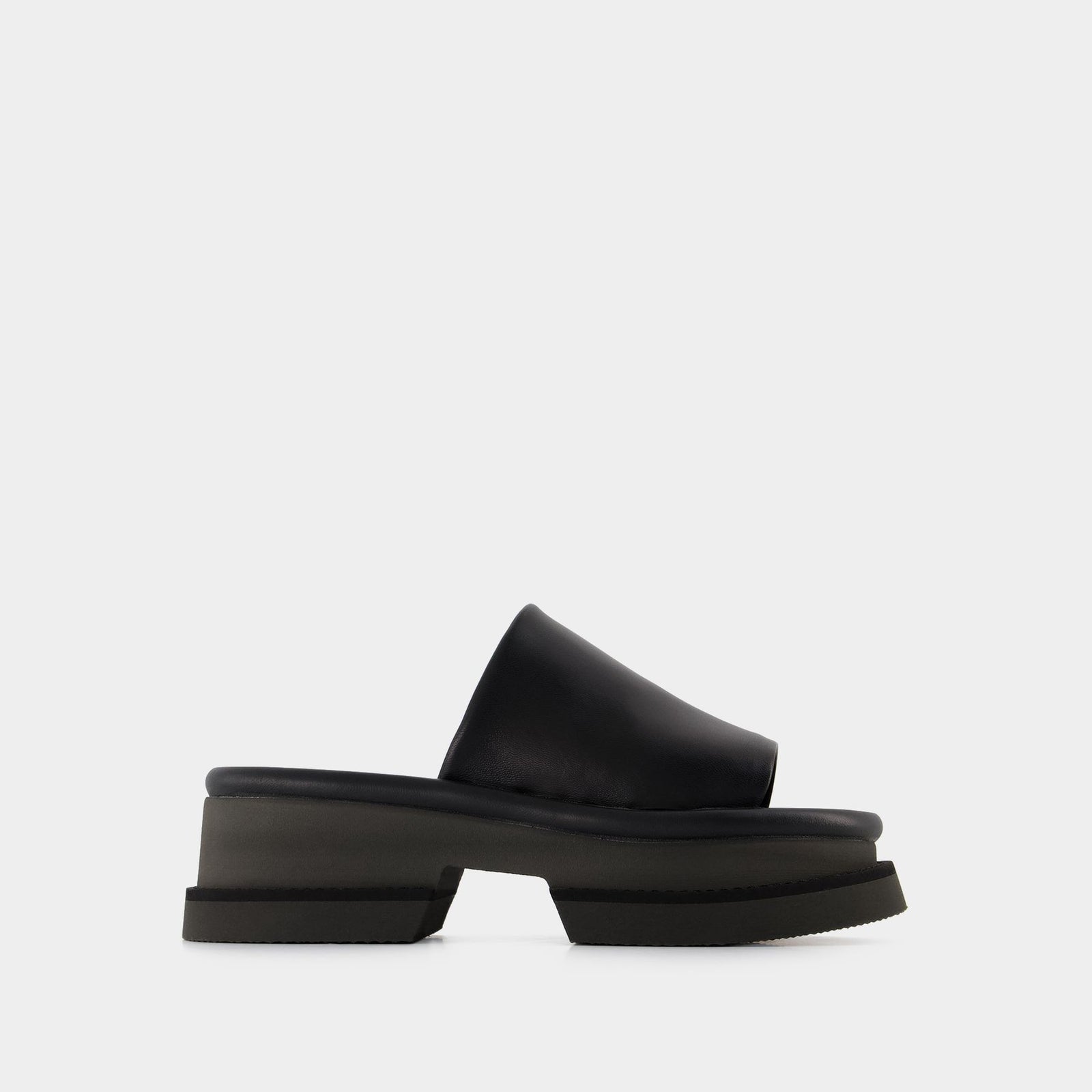 サンダル・ミュール Faith Sandals - Clergerie - Black - Leather 3606063502313_MAIN_ab73c93d2c_