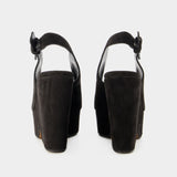 Dylan1 Sandals - Clergerie - Leather - Black