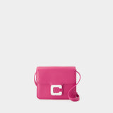 Michelle Crossbody - Carel - Leather - Pink Fushia