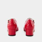 Kina Pumps - Carel - Red - Patent Leather