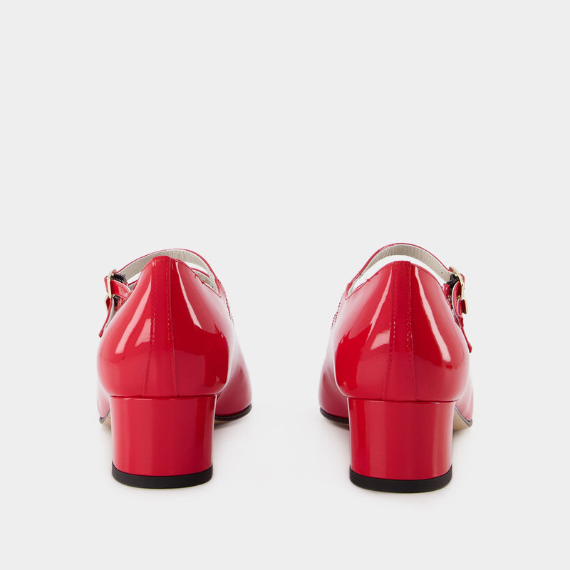 Kina Pumps - Carel - Red - Patent Leather