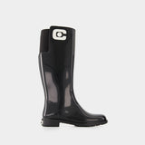 Tempete Boots - Carel - Pvc - Black