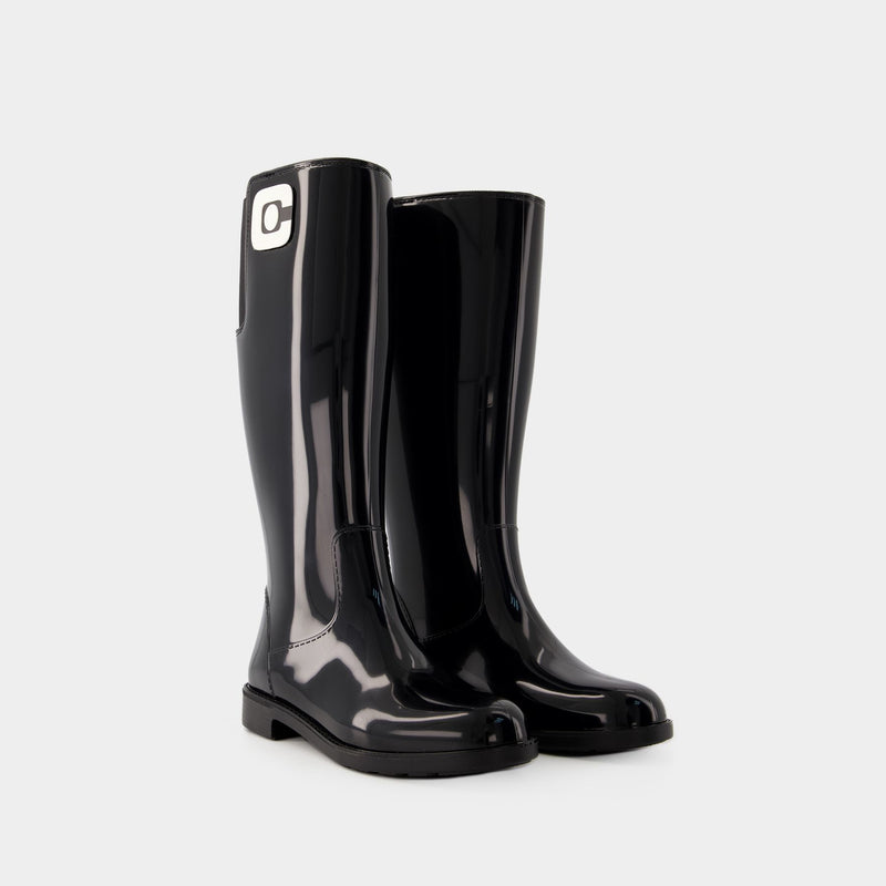 Tempete Boots - Carel - Pvc - Black