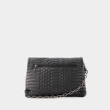 Hobo Rocky Mat Bag - Zadig & Voltaire - Leather - Black