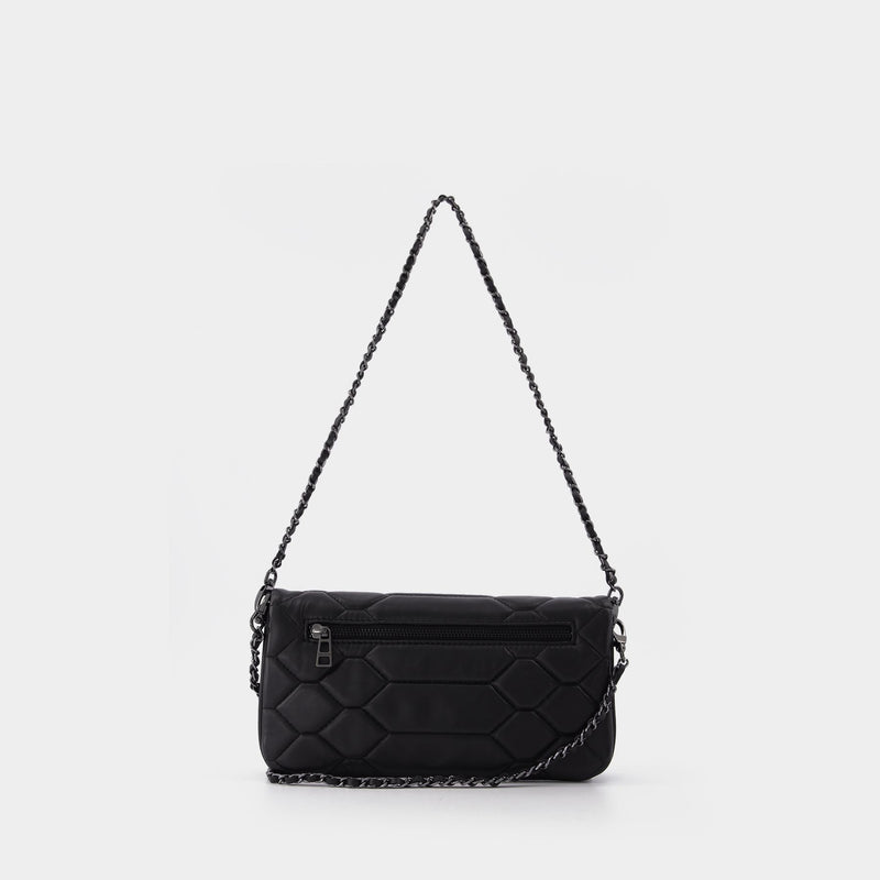 XL SOFT CROSSBODY BAG - Black