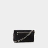 Rock Nano Hobo Bag - Zadig & Voltaire - Leather - Black/Silver