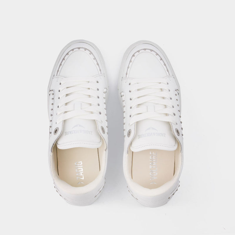 Zv1747 Sneakers - Zadig Voltaire - White Leather