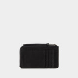 Soft Savage Cardholder - Zadig & Voltaire - Leather - Black