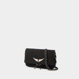 Rock Nano Hobo Bag - Zadig & Voltaire - Leather - Black