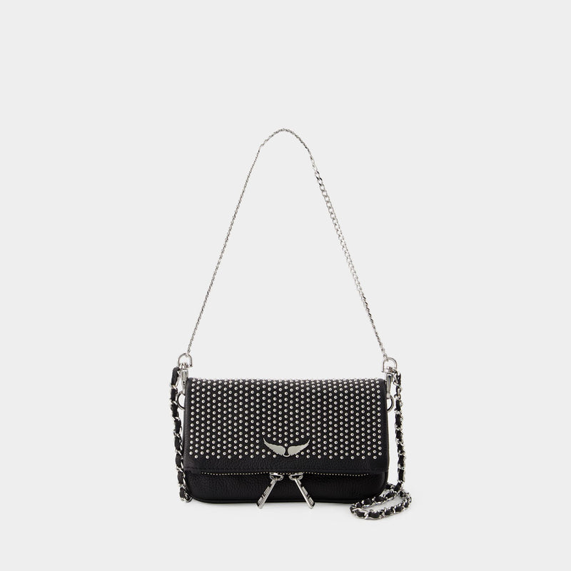 Rock Hobo Bag - Zadig & Voltaire - Black - Leather