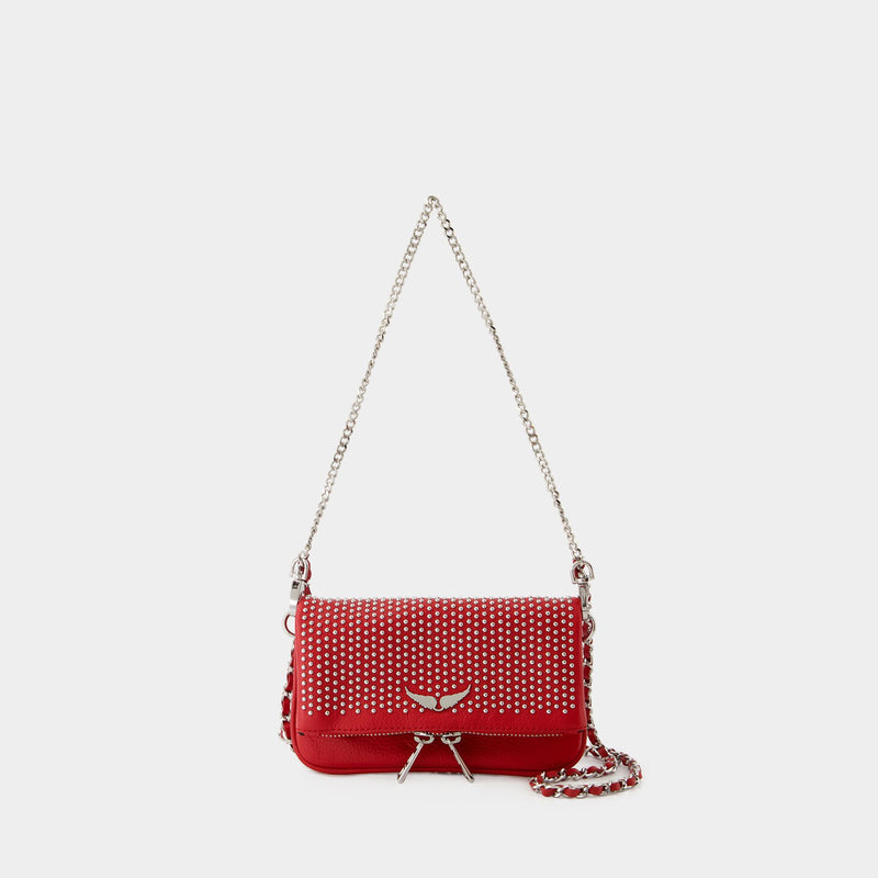 Rock Nano Hobo  Bag - Zadig & Voltaire - Leather - Red