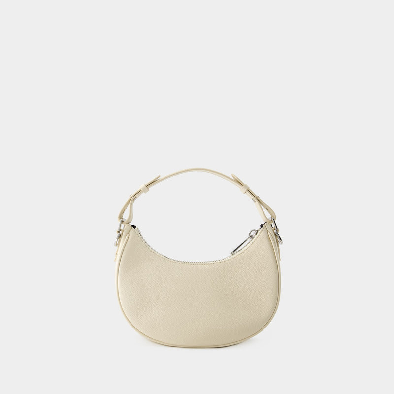 Moonrock Grained Hobo Bag - Zadig & Voltaire - Leather - White
