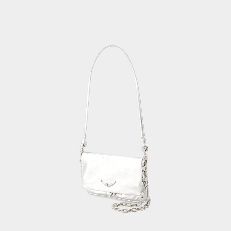 Rock Nano Must Crossbody - Zadig & Voltaire - Leather - Silver