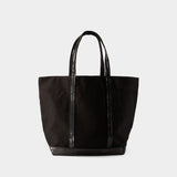 Cabas L Shopper Bag - Vanessa Bruno - Cotton - Black