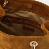 Bourse Bag in Brown Leather