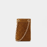 Phone Case in Brown Leather
