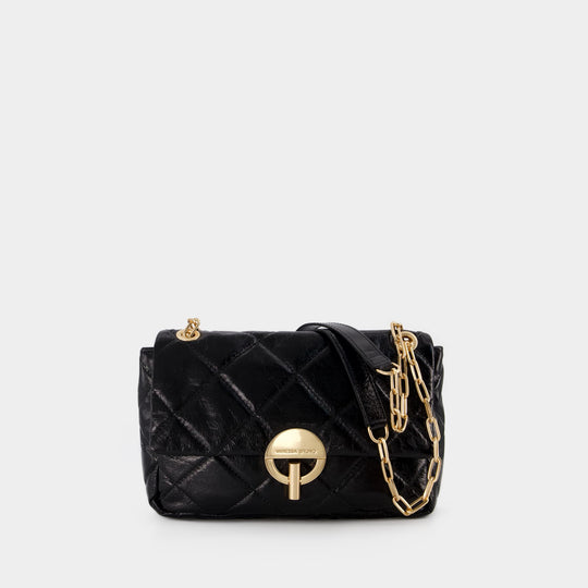 Grand Moon Shoulder Bag - Vanessa Bruno - Leather - Black