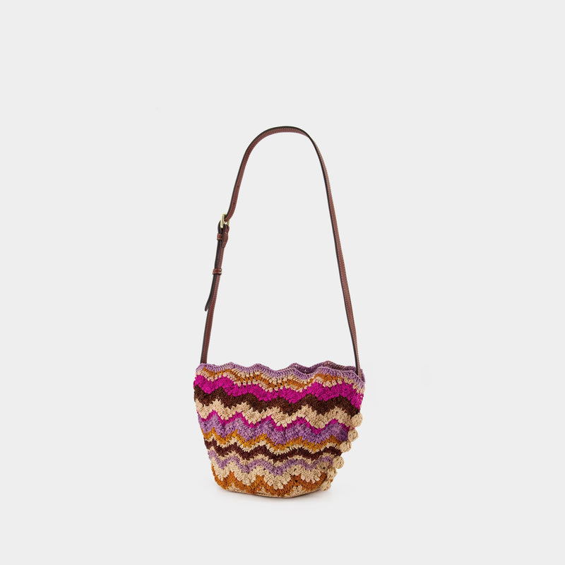 Panier Pm Hobo Bag - Vanessa Bruno - Multi - Raphia