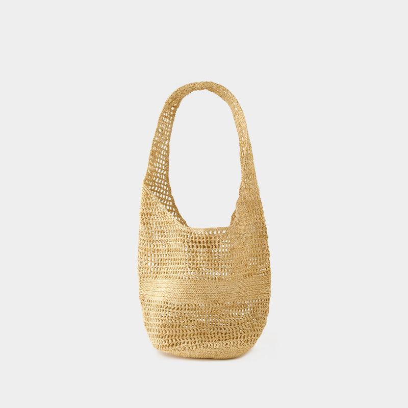 Hobo Bag - Vanessa Bruno - Raffia - Beige