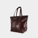 Cabas L tote - Vanessa Bruno - Leather - Chocolate