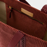 Tote L - Vanessa Bruno - Cotton - Rosewood