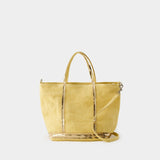 Cabas S Shopper Bag - Vanessa Bruno - Linen - Fresh Butter